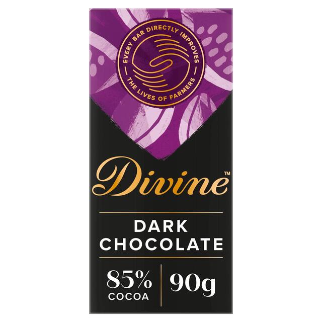 Divine 85% Dark Chocolate 90g