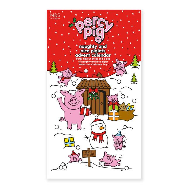 M&S Percy Pig Milk Chocolate Advent Calendar 250g