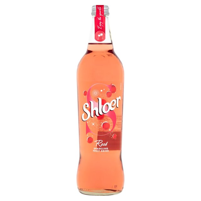 Shloer Rose Sparkling Grape Juice Drink 750ml