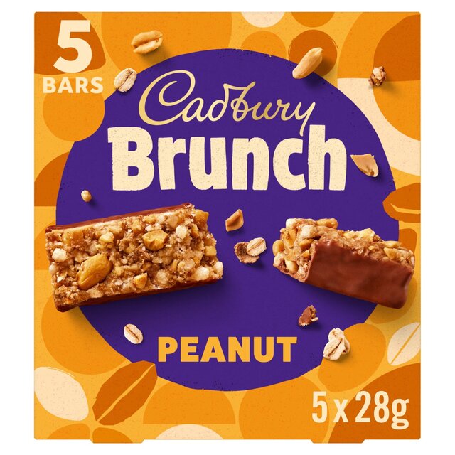 Cadbury Brunch Bar Peanut 5 x 28g