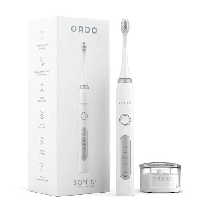 Ordo Sonic+ Cepillo de dientes eléctrico blanco/plata