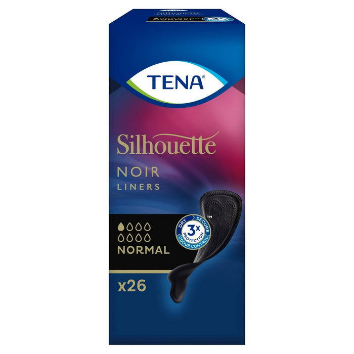 Tena Lady Silhouette Black Incontinence Liner 26 pro Pack