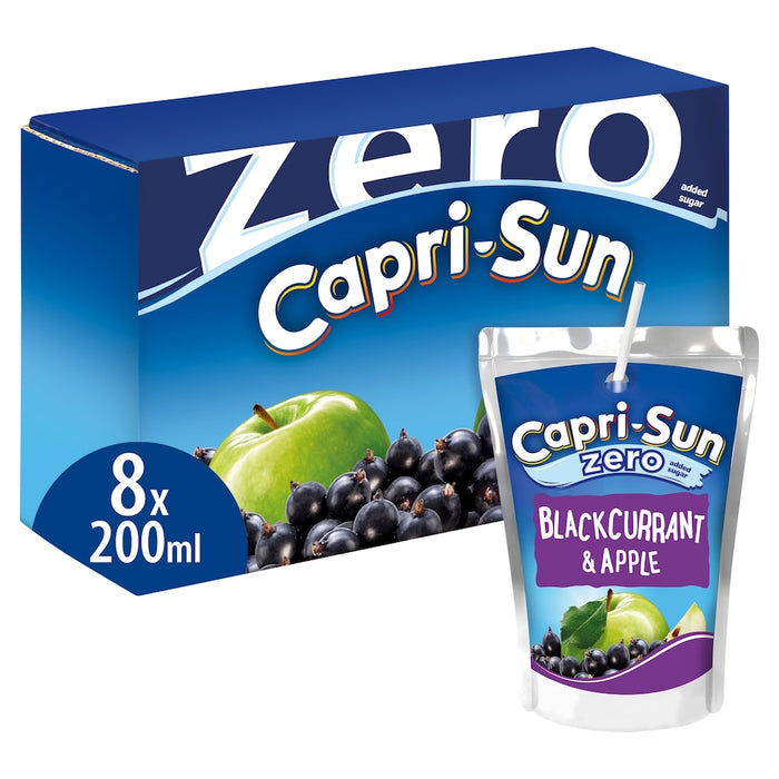 Capri-Sun Zero Apple and Blackcurrant 8 x 200ml