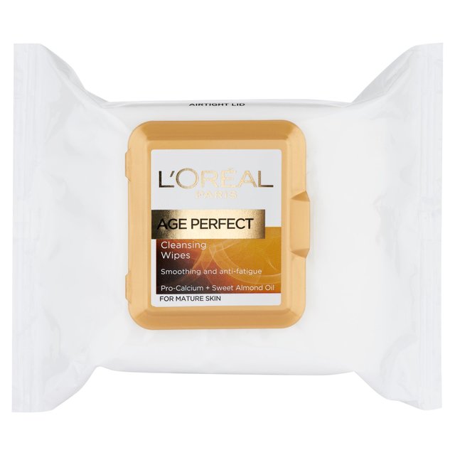 L'Oreal Age Perfect Smooting Cleaning Wipes 25 par pack