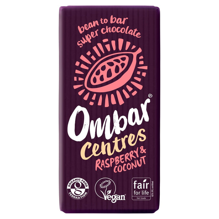 Omal Centers Raspberry & Coconut Chocolate 35G