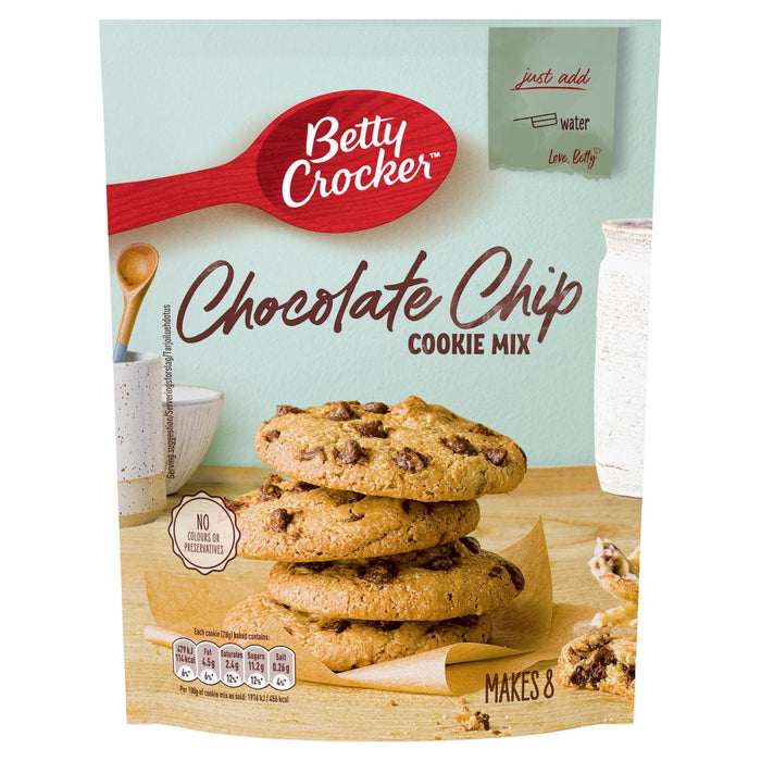 Betty Crocker Chocolate Chiffs Cookie Pâte mélange 200g