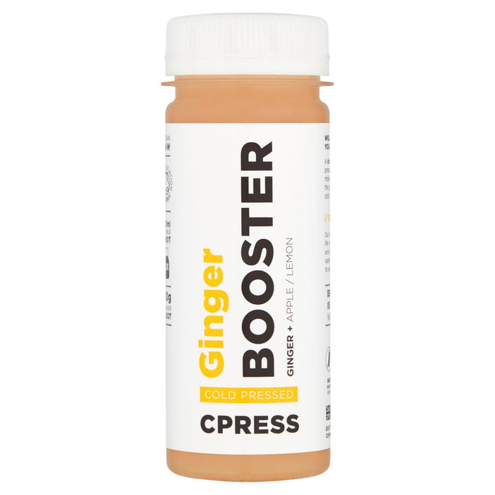 Cress Ginger orgánico Ginger Cold Pressed Booster Shot 110ml