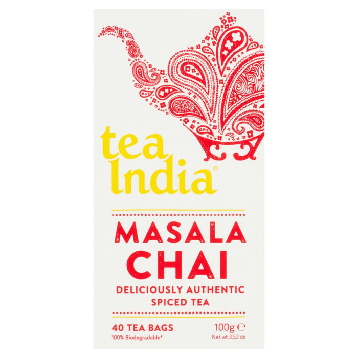 Tea India masala chai 40 par paquet