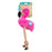 Beco Pets Dual Material Dog Toy Flamingo Flamingo Medio