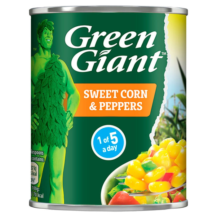 Grüner Riese Süßcorn & Peppers 198g