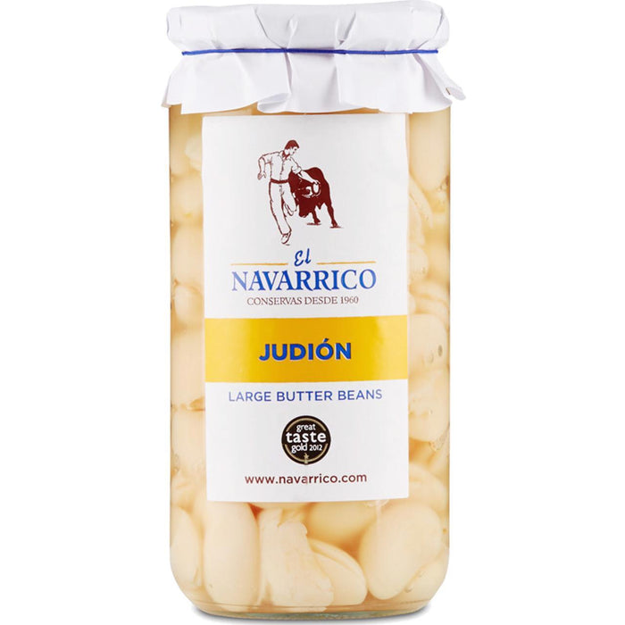 Brindisa Navarrico Grands haricots au beurre Judión 600G