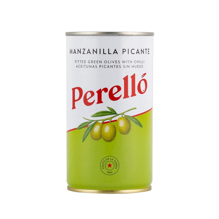 Brindisa Perello Manzanilla Oliven mit Chili 150g