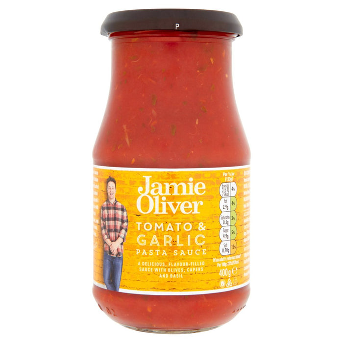 Jamie Oliver Tomato Olive & Garlic Pasta Sauce 400g