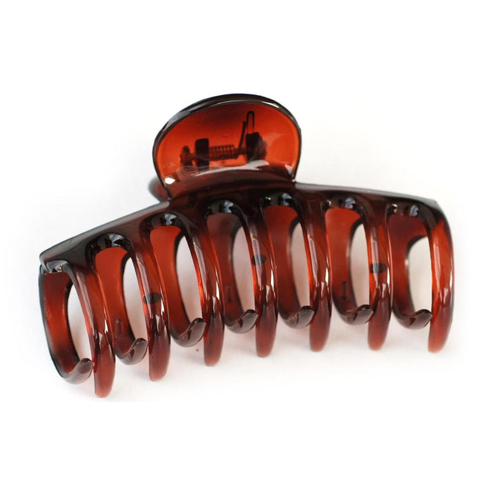 Large Claw Clip 9cm Brown