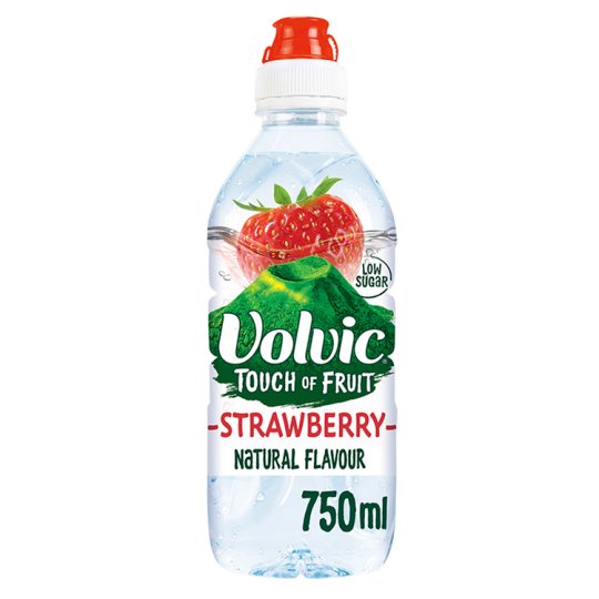 Volvic Touch von Obst Erdbeerzuckerfrei 750 ml